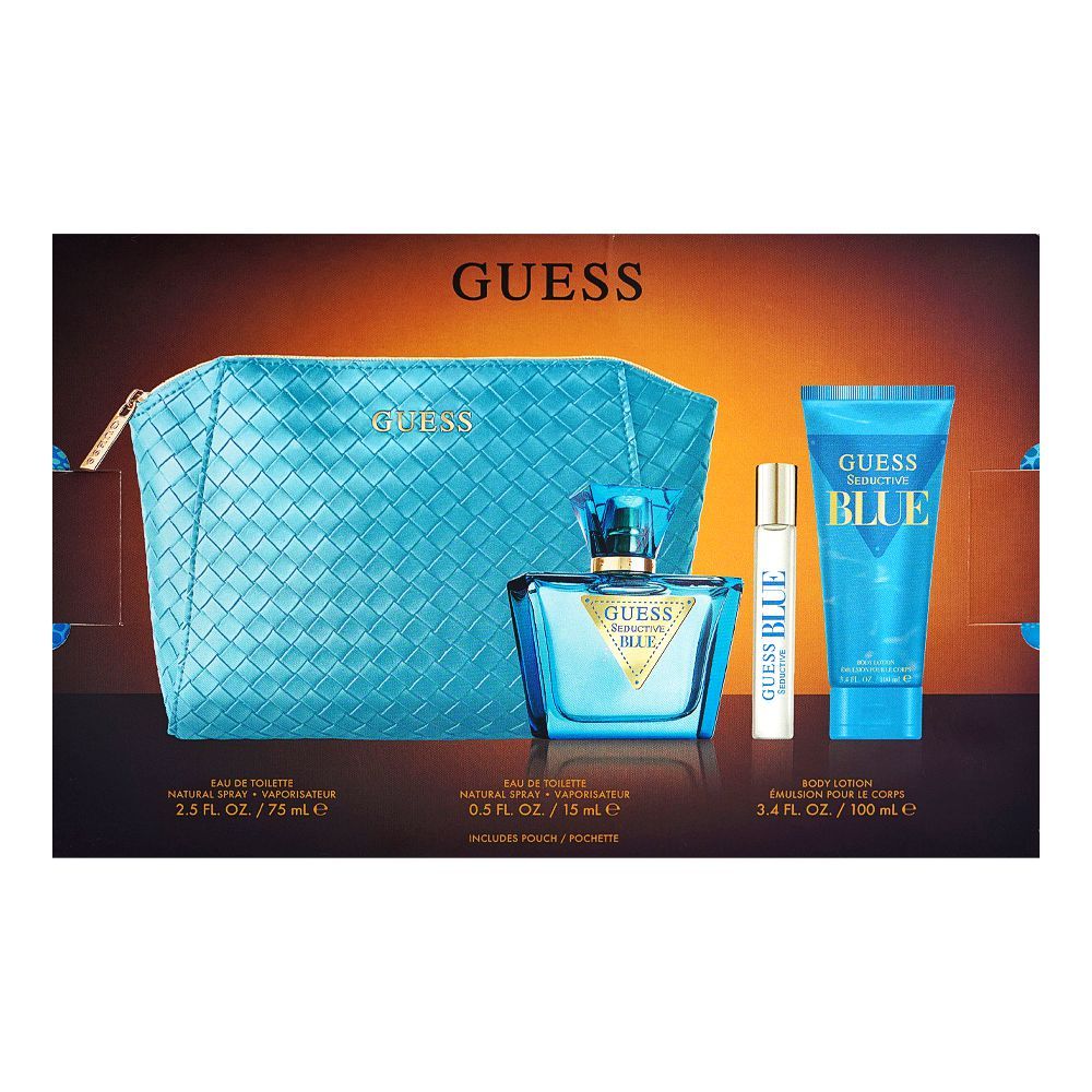 GUESS SEDUCTIVE BLUE FOR WOMEN GIFT SET