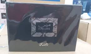 RASASI HAWAS FOR HIM 3 PC GIFT SET EDP  100 ML PERFUME/10 ML DECANT / SHOWER GEL