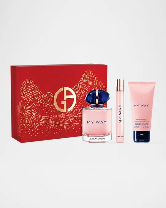 GIORGIO ARMANI MY WAY EDP 90ML GIFT SET 3PCS